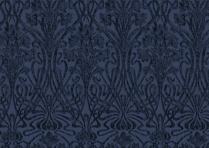 Tiverton, Indigo - Made to Measure Curtains - Image 9